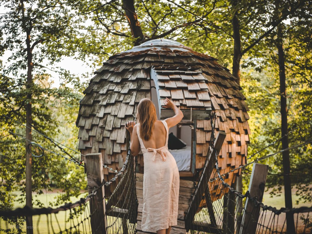 Nuit insolite en cabane en Picardie