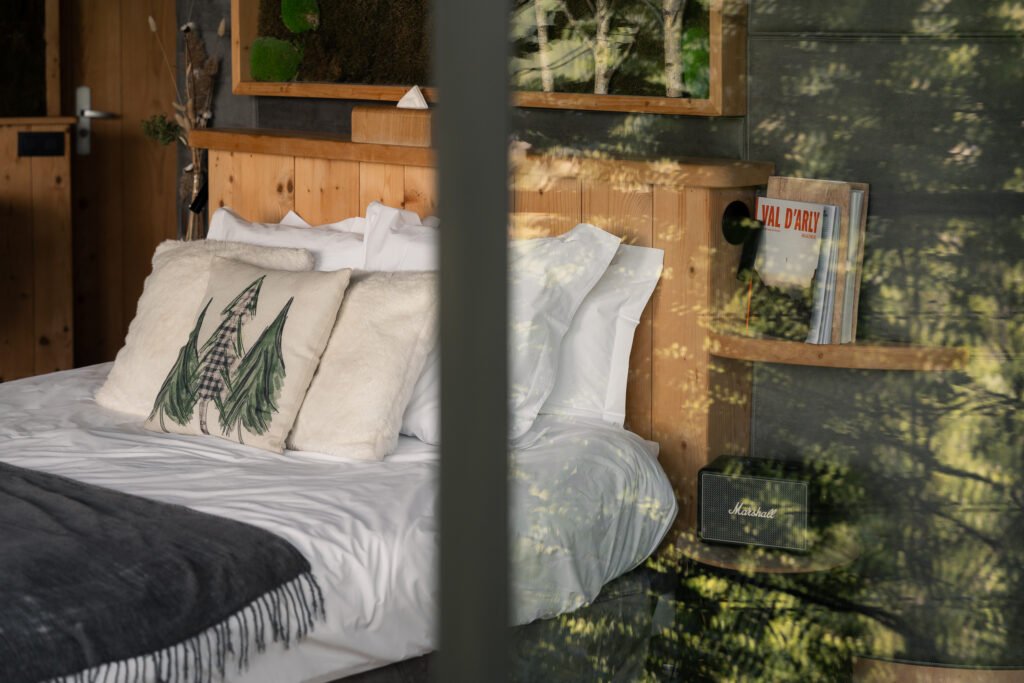 Photographe hébergements insolites - Cabanes en Haute-Savoie, Megève